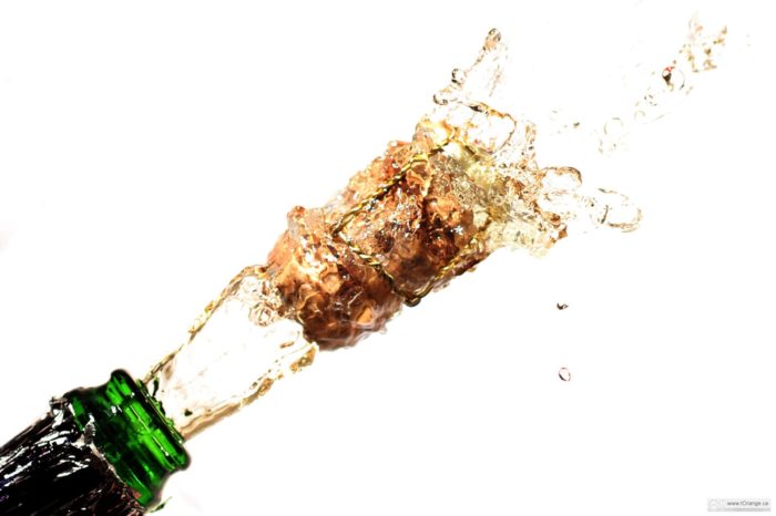 New Year's champagne